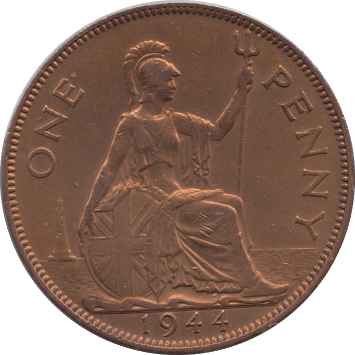 1944 PENNY ( AUNC ) - Penny - Cambridgeshire Coins