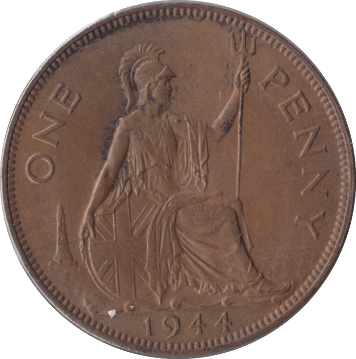 1944 PENNY ( AUNC ) - Penny - Cambridgeshire Coins