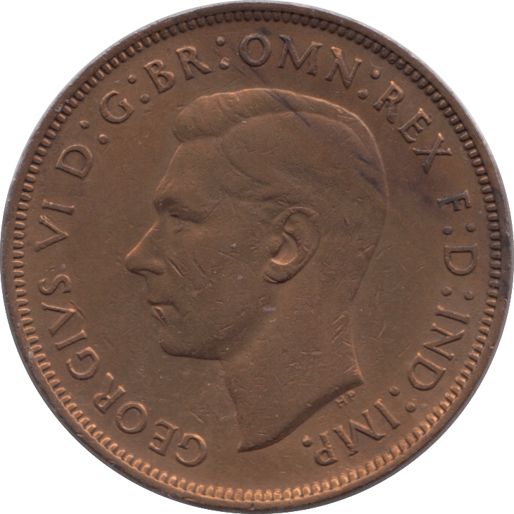 1944 PENNY ( AUNC ) - Penny - Cambridgeshire Coins