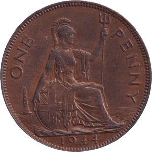 1944 PENNY ( UNC ) - PENNY - Cambridgeshire Coins