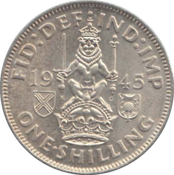 1944 SCOTTISH SHILLING ( AUNC ) - SHILLING - Cambridgeshire Coins