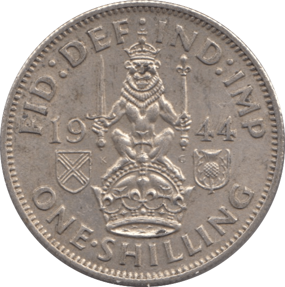 1944 SHILLING ( EF ) SCOTLAND - Shilling - Cambridgeshire Coins