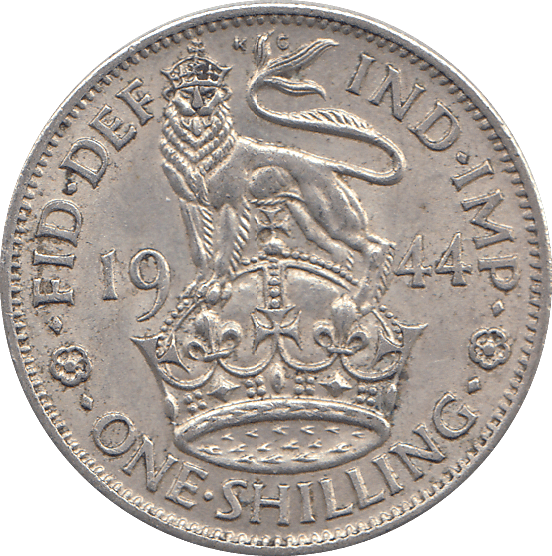 1944 SHILLING ( EF ) - SHILLING - Cambridgeshire Coins