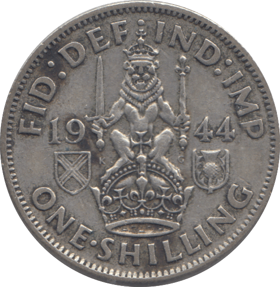 1944 SHILLING ( EF ) - SHILLING - Cambridgeshire Coins