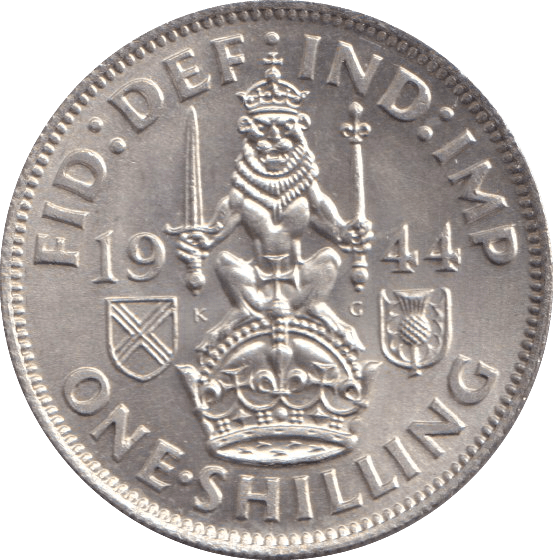 1944 SHILLING ( UNC ) - SHILLING - Cambridgeshire Coins