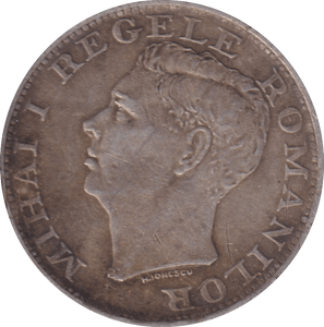 1944 SILVER 500 LEI ROMANIA - SILVER WORLD COINS - Cambridgeshire Coins