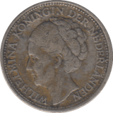 1944 SILVER CURACAO 1/10 GULDER - SILVER WORLD COINS - Cambridgeshire Coins