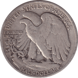 1944 SILVER HALF DOLLAR USA - SILVER WORLD COINS - Cambridgeshire Coins