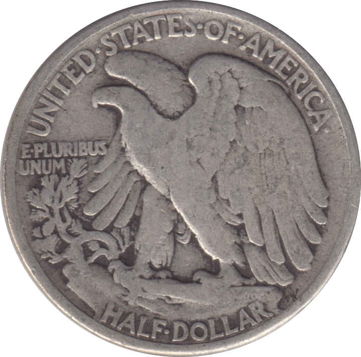 1944 SILVER HALF DOLLAR USA - SILVER WORLD COINS - Cambridgeshire Coins