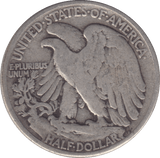 1944 SILVER HALF DOLLAR USA - SILVER WORLD COINS - Cambridgeshire Coins