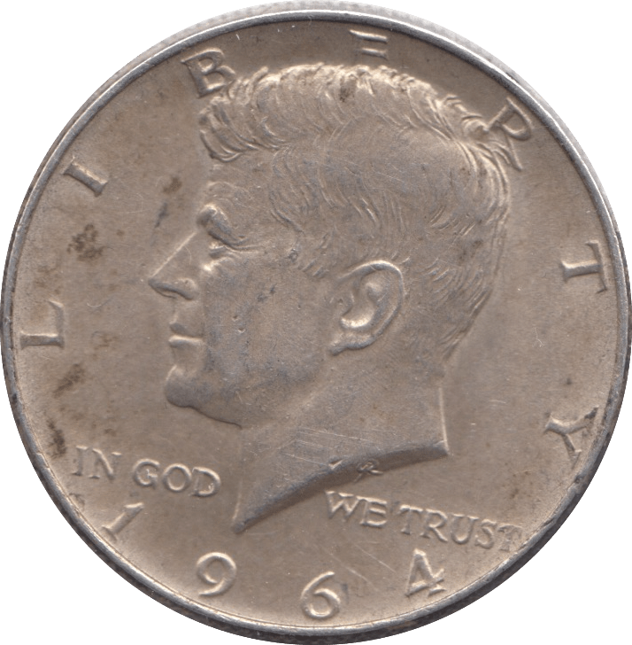 1944 SILVER HALF DOLLAR USA - SILVER WORLD COINS - Cambridgeshire Coins