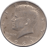 1944 SILVER HALF DOLLAR USA - SILVER WORLD COINS - Cambridgeshire Coins