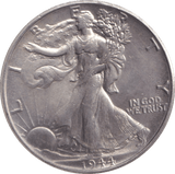 1944 SILVER HALF DOLLAR USA - SILVER WORLD COINS - Cambridgeshire Coins
