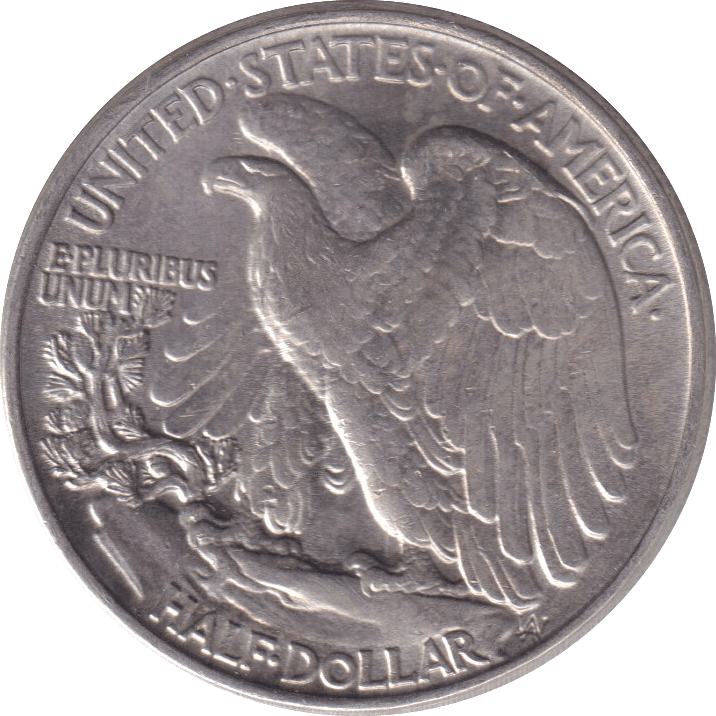 1944 SILVER HALF DOLLAR USA - SILVER WORLD COINS - Cambridgeshire Coins