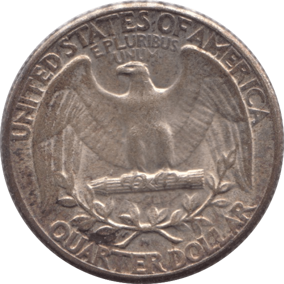 1944 SILVER QUARTER DOLLAR USA - SILVER WORLD COINS - Cambridgeshire Coins