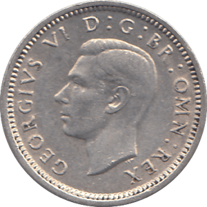 1944 SILVER THREEPENCE ( AUNC ) - THREEPENCE - Cambridgeshire Coins