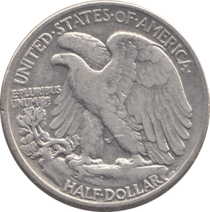 1944 SILVER USA HALF DOLLAR - SILVER WORLD COINS - Cambridgeshire Coins