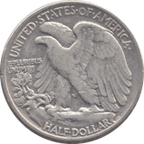 1944 SILVER USA HALF DOLLAR - SILVER WORLD COINS - Cambridgeshire Coins