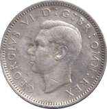 1944 SIXPENCE ( EF ) - SIXPENCE - Cambridgeshire Coins