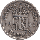 1944 SIXPENCE ( GF ) - SIXPENCE - Cambridgeshire Coins