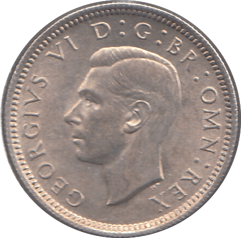 1944 SIXPENCE ( UNC ) - SIXPENCE - Cambridgeshire Coins