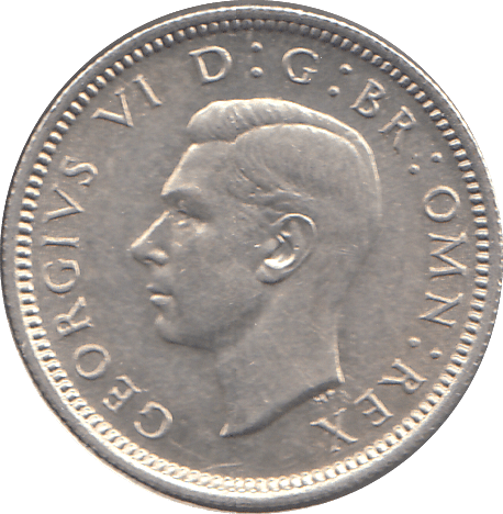 1944 SIXPENCE ( UNC ) - SIXPENCE - Cambridgeshire Coins