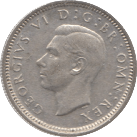 1944 SIXPENCE ( UNC ) - Sixpence - Cambridgeshire Coins