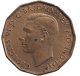 1944 THREEPENCE ( BU ) - THREEPENCE - Cambridgeshire Coins