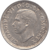 1944 THREEPENCE ( EF ) - THREEPENCE - Cambridgeshire Coins