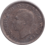 1944 THREEPENCE ( GF ) - THREEPENCE - Cambridgeshire Coins