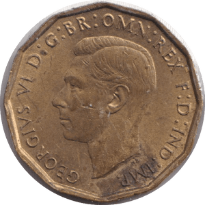 1944 THREEPENCE ( UNC ) - THREEPENCE - Cambridgeshire Coins