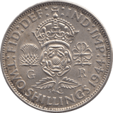 1944 TWO SHILLINGS ( AUNC ) - FLORIN - Cambridgeshire Coins