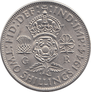1944 TWO SHILLINGS ( AUNC ) - FLORIN - Cambridgeshire Coins
