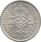 1944 TWO SHILLINGS ( UNC ) - TWO SHILLINGS - Cambridgeshire Coins