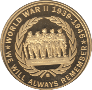 1945 D - DAY MEDALLION - WORLD COINS - Cambridgeshire Coins