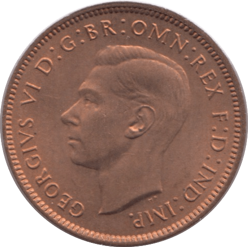 1945 FARTHING ( UNC ) - Farthing - Cambridgeshire Coins