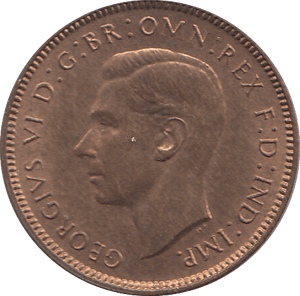 1945 FARTHING ( UNC ) - FARTHING - Cambridgeshire Coins