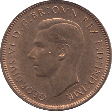1945 FARTHING ( UNC ) - FARTHING - Cambridgeshire Coins