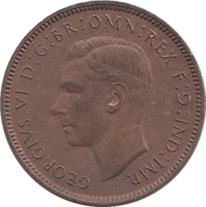 1945 FARTHING ( UNC ) - HALFPENNY - Cambridgeshire Coins
