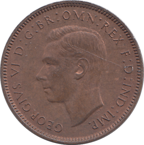1945 FARTHING ( UNC ) - HALFPENNY - Cambridgeshire Coins