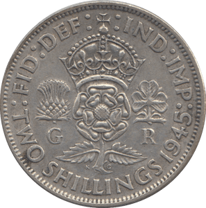 1945 FLORIN ( GVF ) - FLORIN - Cambridgeshire Coins