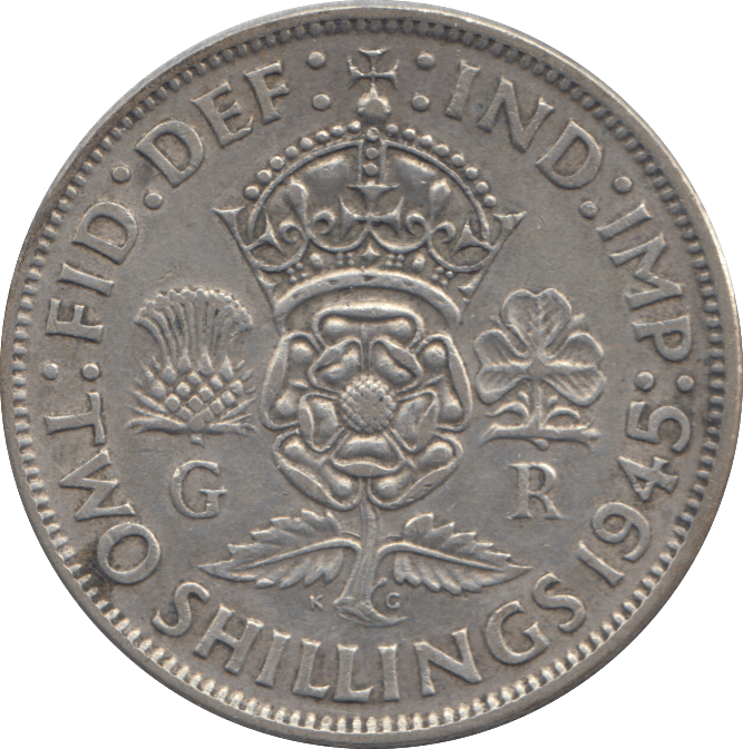 1945 FLORIN ( GVF ) - FLORIN - Cambridgeshire Coins