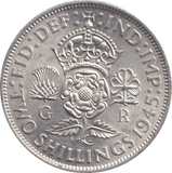1945 FLORIN ( UNC ) - FLORIN - Cambridgeshire Coins