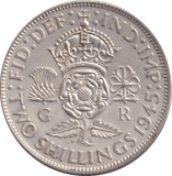 1945 FLORIN ( UNC ) - FLORIN - Cambridgeshire Coins