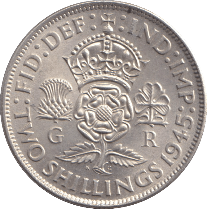 1945 FLORIN ( UNC ) - FLORIN - Cambridgeshire Coins