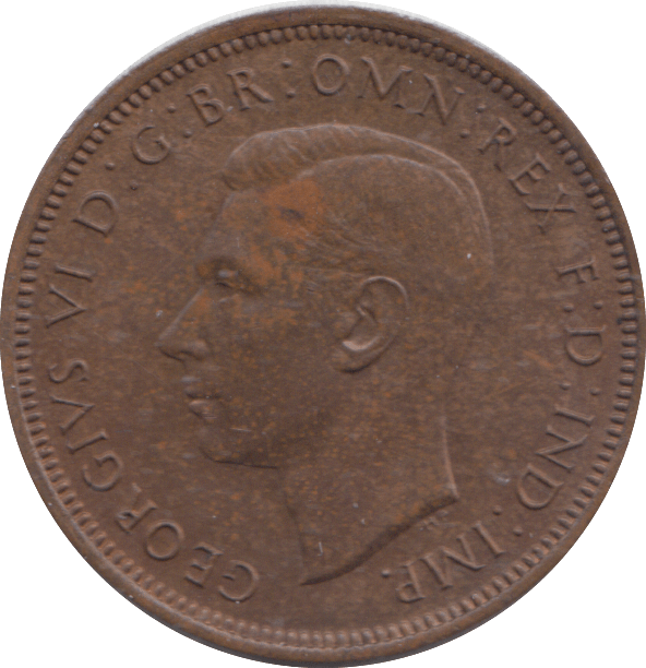 1945 HALF PENNY ( AUNC ) - HALFPENNY - Cambridgeshire Coins