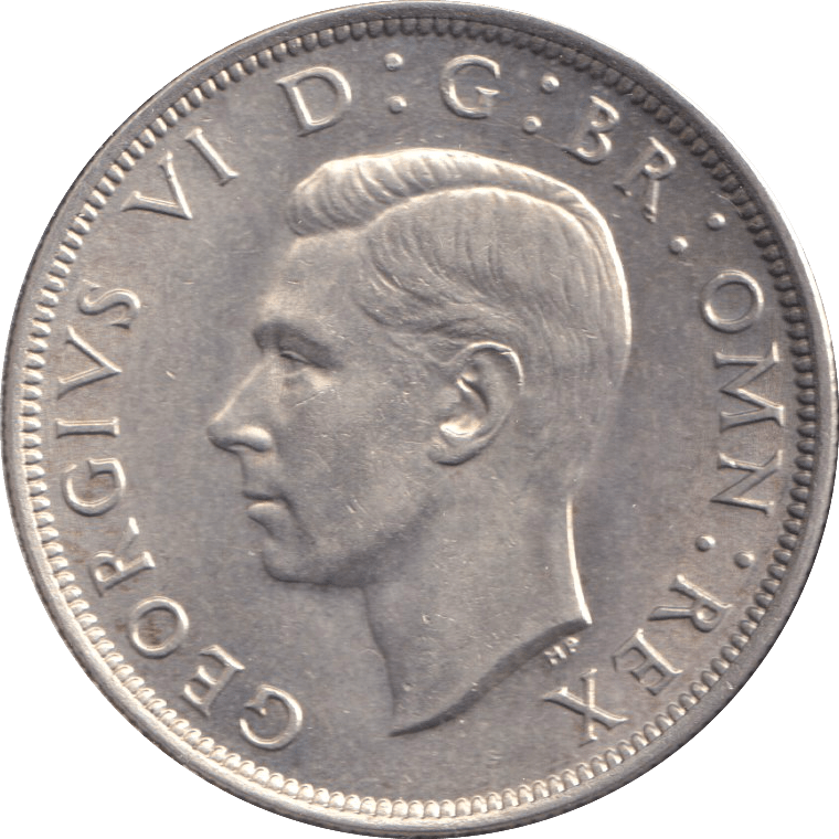 1945 HALFCROWN ( AUNC ) - WORLD COINS - Cambridgeshire Coins