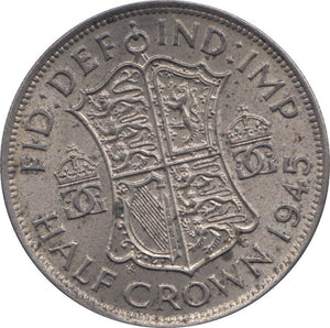 1945 HALFCROWN ( EF ) - WORLD COINS - Cambridgeshire Coins