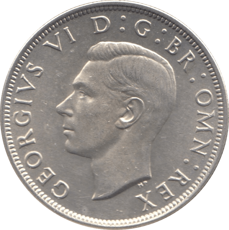 1945 HALFCROWN ( UNC ) - Halfcrown - Cambridgeshire Coins