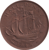 1945 HALFPENNY ( BU ) - HALFPENNY - Cambridgeshire Coins